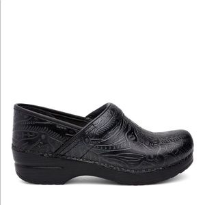 Dansko professional black tooled clogs size 36